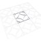 Ekena Millwork Extra Small Crosby Decorative Fretwork Wall Panels in Architectural PVC, 7 3/8"W x 7 3/8"H x 3/8"T WALP08X08CRO - alternate 4